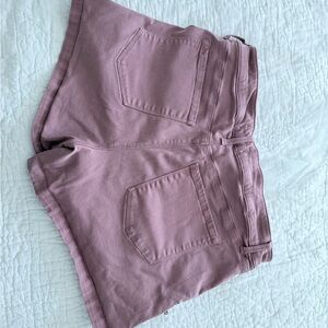 Pistola Dusty Pink Jean Shorts